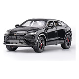 Camioneta A Escala Lamborghini Urus Escala 1:24 Color Negro 