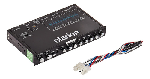 Ecualizador De Audio Clarion Eqs755 Gráfico, Para Coche