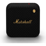 Parlante Portátil Bluetooth Marshall Willen Black And Brass