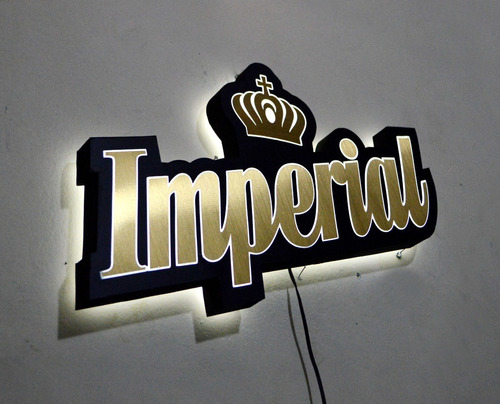 Cartel Luminoso Led Cerveza Imperial Deco Bar