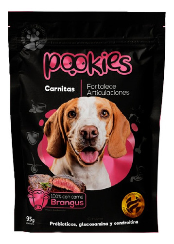 Carnitas Pookies Dog X 95gr - Unidad a $15000