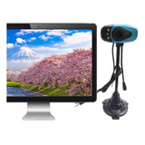 Cámara Webcam Teletrabajo Usb Con Micrófono Videoconferenc