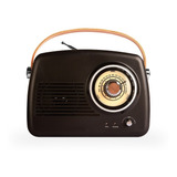 Radio Parlante Portátil Retro Vintage Inalámbrica Bluetooth