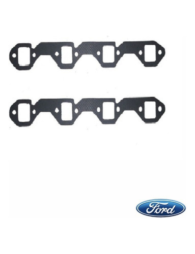 Empacadura Multiple De Escape Ford Bronco F150 Fi 302 Fi 8v Foto 2