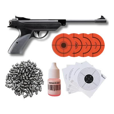 Pistola De Quiebre Snowpeak Sp500 Diabolos Copitas .22 Xtr P Negro 5.5 Mm | Envío gratis