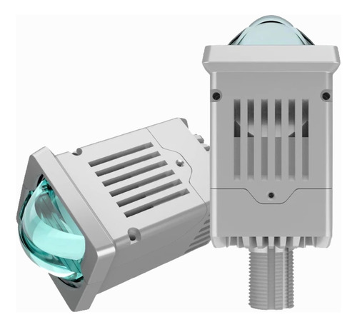 Lupa Biled 2pulgadas 9005 H7 H4 Para Faros Dañados Del Cromo