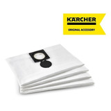 Bolsas De Repuesto Wd1 4 Unidades Fieltro Karcher, Original