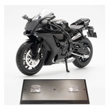 Yamaha Yzf R1 Miniatura Metal Moto Con Luces Y Sonido 1/12