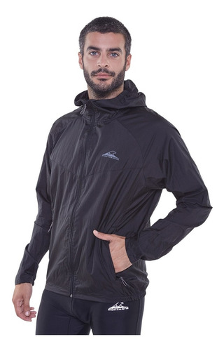 Rompeviento Running Hombre Empacable Liviano Montagne Metric