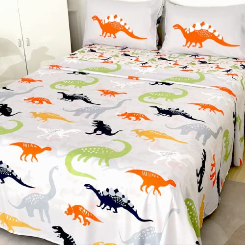 Juego De Ropa De Cama Temática De Dinosaurios, Tamaño...