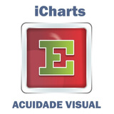 Icharts Projetor Acuidade Visual Com Monitor 19 Polegadas
