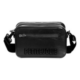 Bolsa Feminina Petite Jolie J-lastic Preta - Pj105 Cor Preto