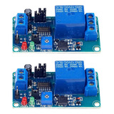 2xdc 12v Delay Timer Relay Módulo De Circuito De Retardo De