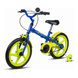 Bicicleta Aro 16  Bike Infantil Treinamento Freios Rodinhas