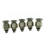 Conector Racor Recto Airtac Apc4-m5  Rosca M5 X 4 Mm. 5 Pz.