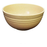 Bowl De Bambu Ecológico Bege Lines Lyor 15×7,5cm