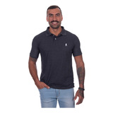 Camisa Polo Masculina Original De Marca Piquet De Algodão