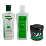 Kit Olio Extra Acido Shampoo + Acondicionador + Mascara 