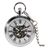 Reloj Mecánico Automático For Hombre,colgante De Cadena