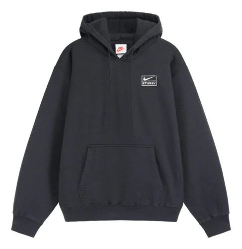 Buzo Hoodie Nike X Stussy Negro Talle S