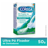 Ultra Corega Pó 50g Fixador De Dentaduras Dura Até 12 Horas