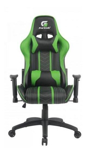 Cadeira Gamer Black Hawk Preta/verde Fortrek