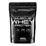 Suplemento Alimentar Muscle Whey Protein Baunilha Refil 900g