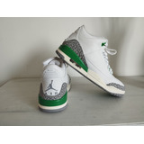 Tenis Jordan Green Lucky Retro. Son Originales.