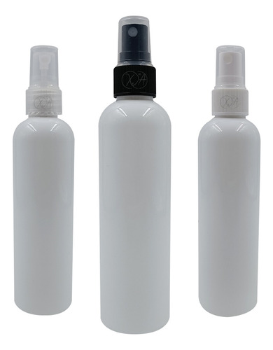Envases Botella Blanca 125 Ml Atomizadores Recargable X 200