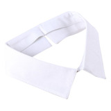Meia-camisa Branca, Gravata De Gola Falsa, Vintage, Removíve