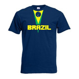 Remera Brasil Turismo Brazil Rio De Janeiro Calidad Original