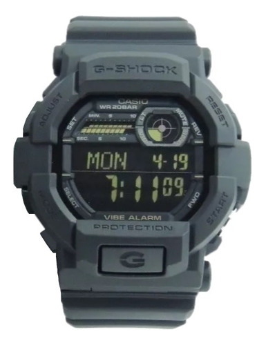 Relógio G-shock Gd-350-1bdr Alerta Vibra Hora Mundial - Nfe