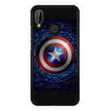 Funda Protector Para Huawei Capitan America Marvel 06