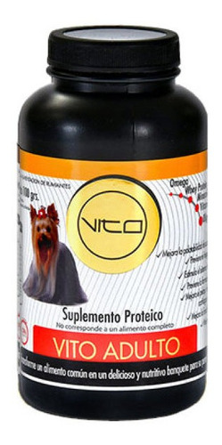 Vito Adulto Sumplemento Proteico Perro, 100gr