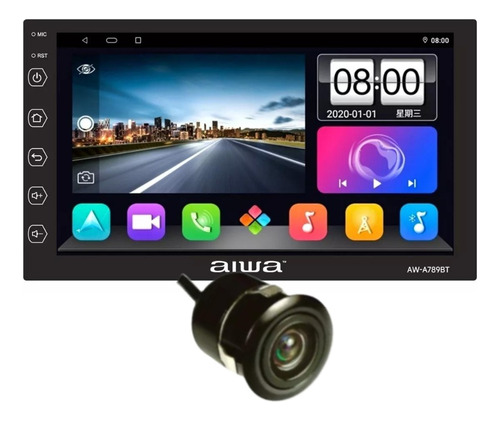 Radio Carro Aiwa Android 4gb + 64gb Pantalla 7' Tactil Wifi