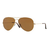 Ray Ban Rb3026 001/33 Aviator Dorado B-15 Gota Grande