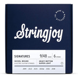 Stringjoy Hvy9 Signature - Cuerdas De Guitarra Eléctrica De