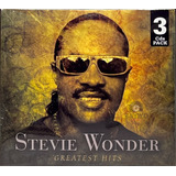 Cd Stevie Wonder - Greatest Hits 3 Cds Nuevo Bayiyo Records