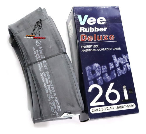 Cámara Bicicleta Vee Rubber Mtb R26 X2.30/2.40 Válvula Auto