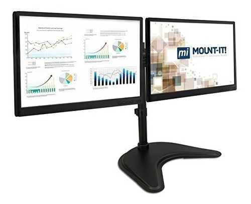 ¡móntalo! Dual Monitor Lcd Soporte De Escritorio Del Montaje