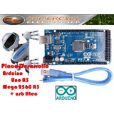 Arduino Placa Para Desarrollo Mega 2560 R3 + Cable Usb