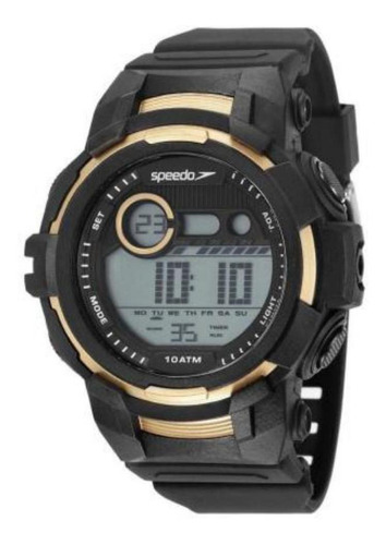 Relogio Masculino Preto Speedo Digital Esportivo 11009g0evnp