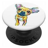 Popsockets Chihuahua Artistic Colorful Dog Gift