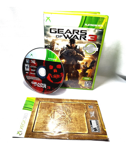 Gears Of War 3 Totalmente En Español Xbox 360 