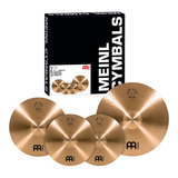 Meinl Pa141620 Paq Platillos 14 16 20 Pure Alloy Batería Color Dorado