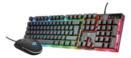 Combo 2 En 1 Gamer Trust Gxt 838 Azor Teclado+mouse