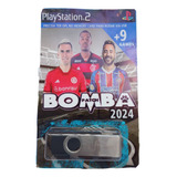 Pen-drive Bomba Patch 2024 + 3 Games Para Ps2