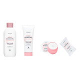 Set Aclarante/vitamina E Y B3, 4 Piezas Facial + Corporal 