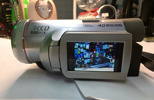 Câmera De Vídeo Panasonic Nv-gs500 Leica Dicomar 12x Óptica 