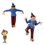 Disfraz Espantapajaros De Mago De Oz/ Día Del Libro/ Niños